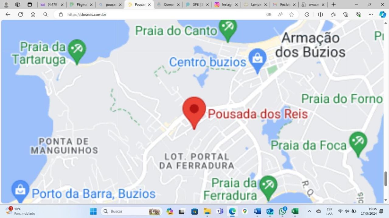 Aparthotel Departamento Dos Reis Búzios Exterior foto